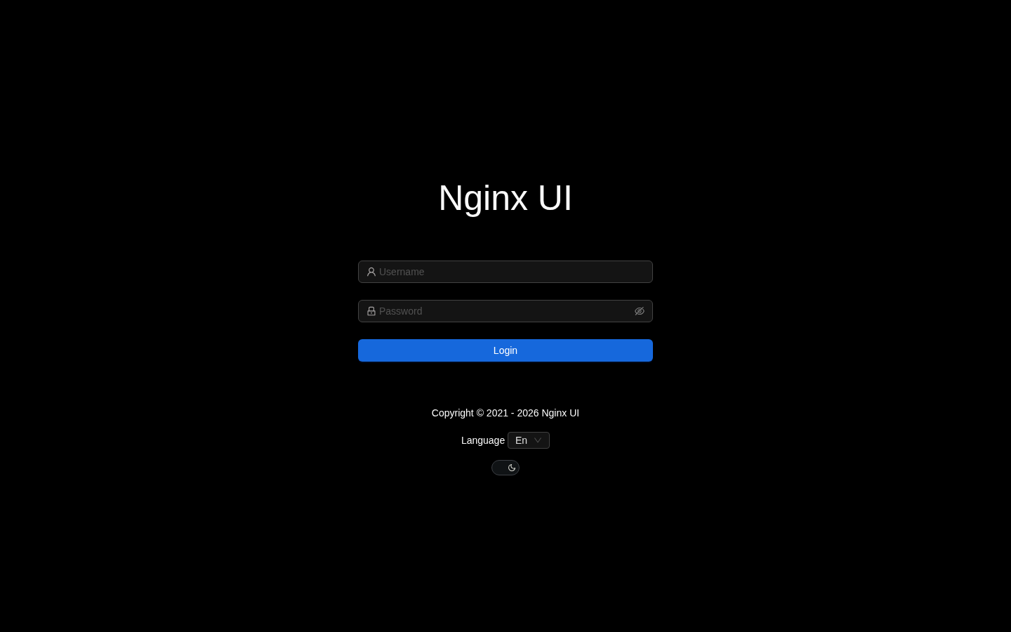 admin.snapped.htb runs Nginx UI